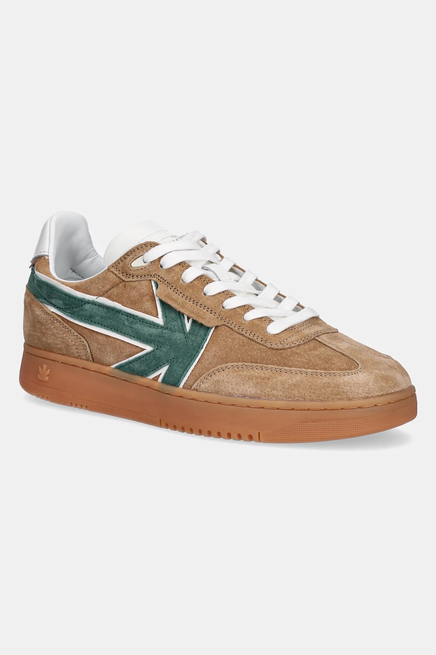 Kaotiko sneakers din piele intoarsă BOSTON V SUEDE bărbați, culoarea maro, AQ005-04-2600 Kaotiko sneakers din piele intoarsă BOSTON V SUEDE bărbați, culoarea maro, AQ005-04-2600