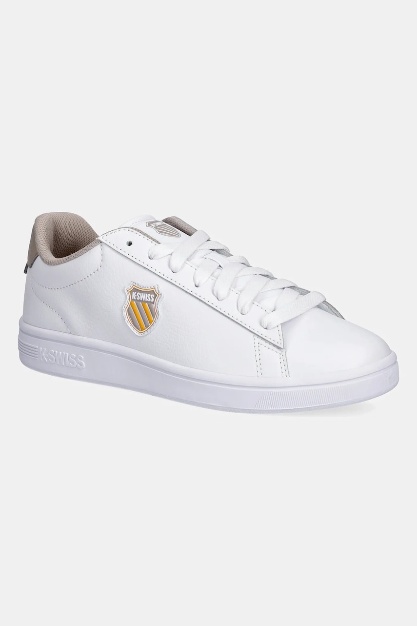 Levně Sneakers boty K-Swiss COURT SHIELD II bílá barva, 04412.988.M