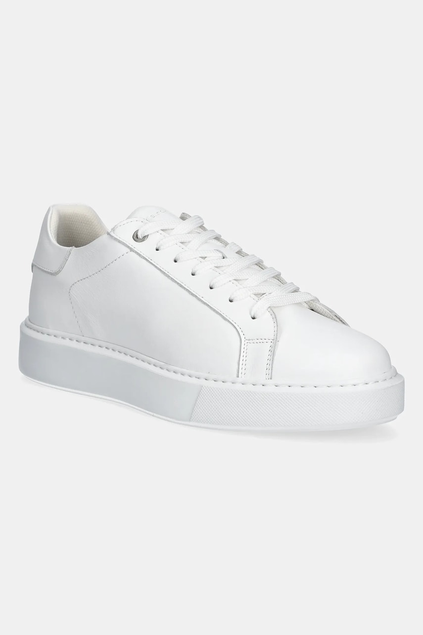 Marc O\'Polo sneakers din piele CEDRIC 2A barbati, culoarea alb, 50128053501100