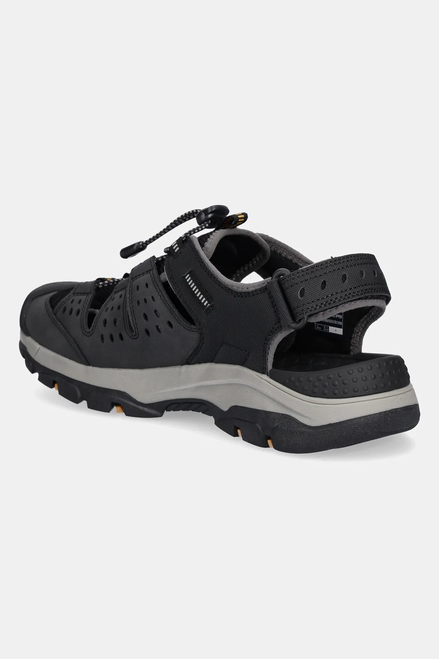 Skechers szandál TRESMEN fekete, férfi, 205113 termék 2. képe