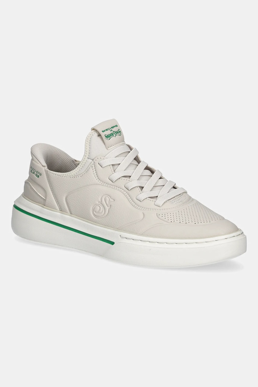 Skechers sneakers SNOOP ONE NEXT EPISODE barbati, culoarea bej, 251100 Skechers sneakers SNOOP ONE NEXT EPISODE barbati, culoarea bej, 251100