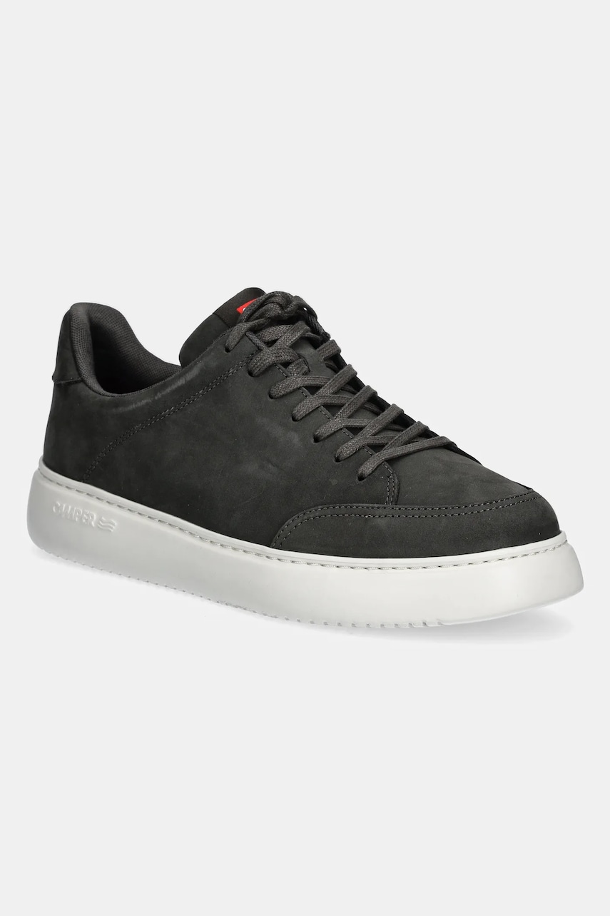 Camper sneakers din piele Runner K21 barbati, culoarea gri, K100841-031