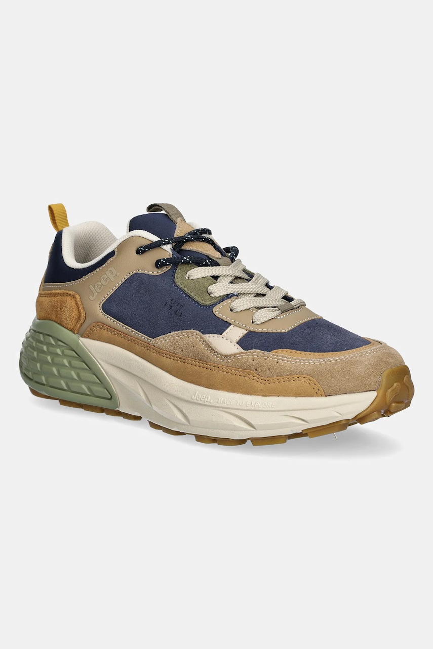 Jeep sneakers GROOVE bărbați, culoarea bleumarin, JM51090A