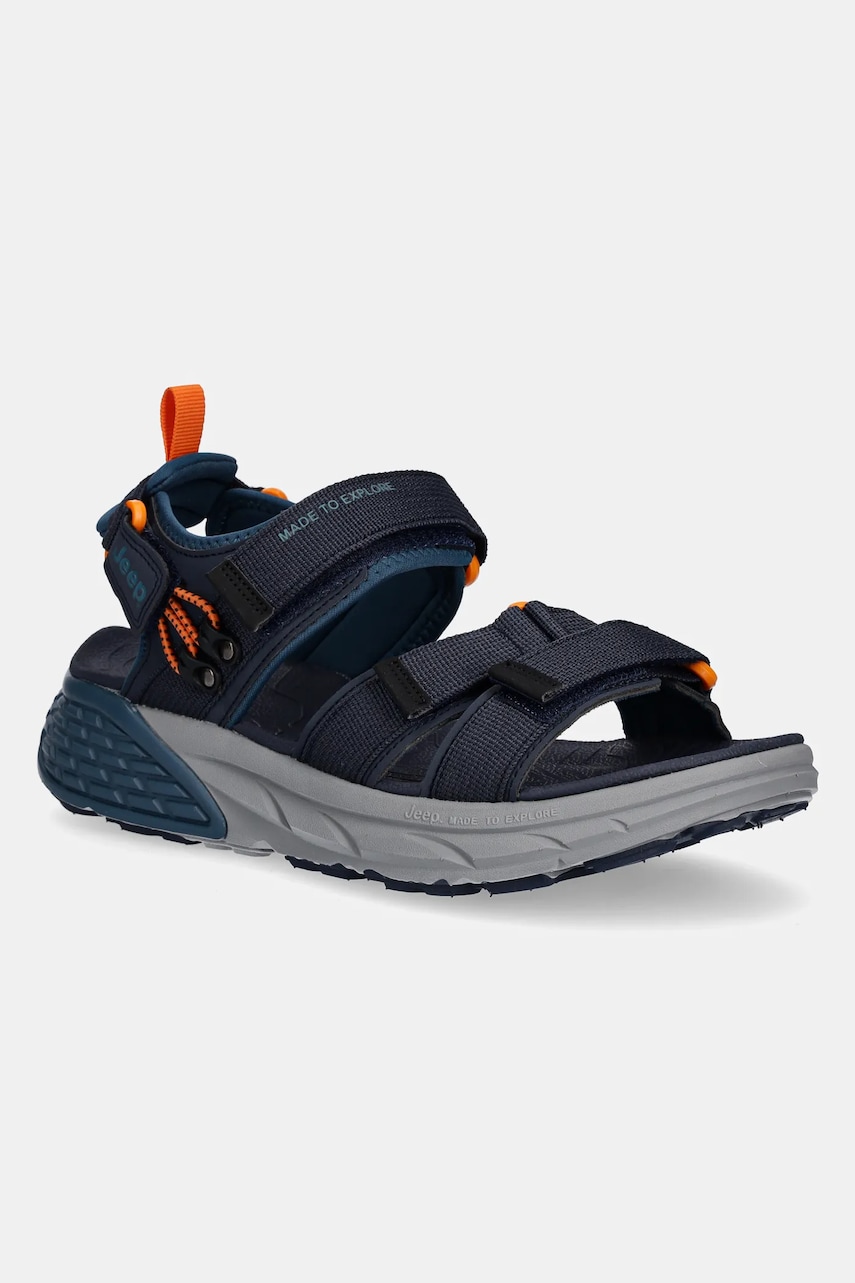 Jeep sandale GROOVE SANDAL barbati, culoarea albastru marin, JM51120A Jeep sandale GROOVE SANDAL barbati, culoarea albastru marin, JM51120A