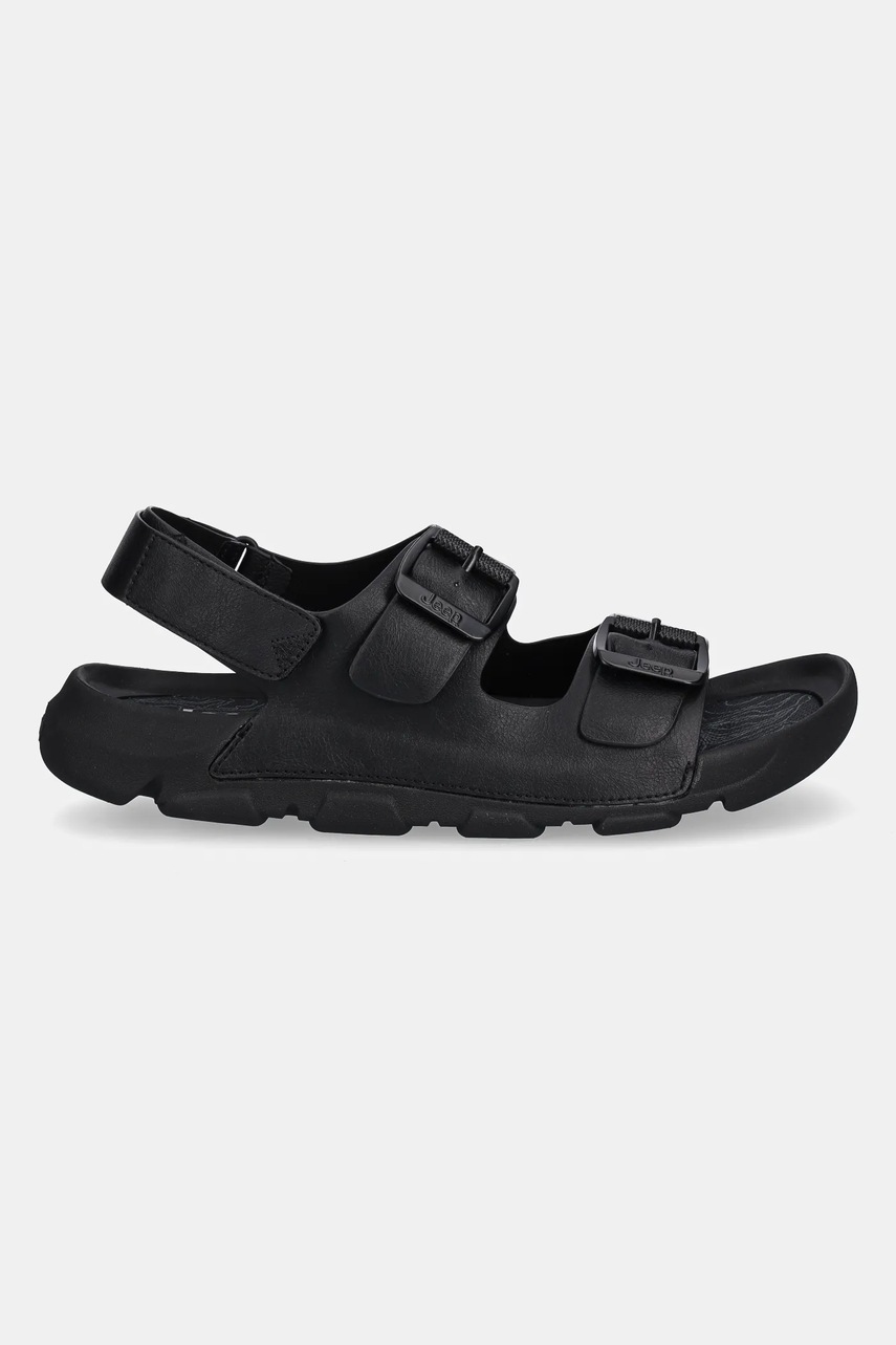 Σανδάλια Jeep DAYTONA SANDAL χρώμα: μαύρο, JM51132A φωτογραφία