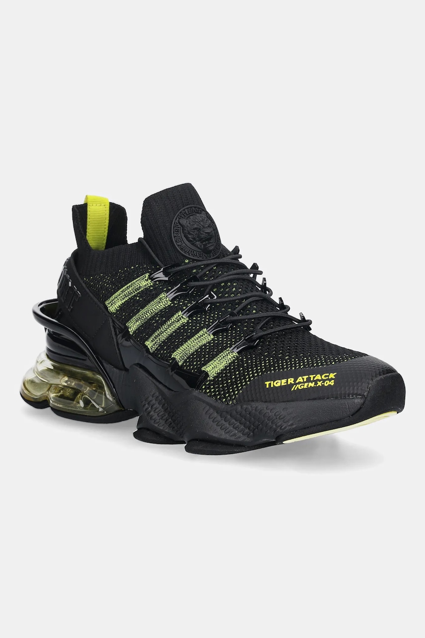 PLEIN SPORT sneakers Tiger Attack culoarea negru, USC0518 STE003N 0229