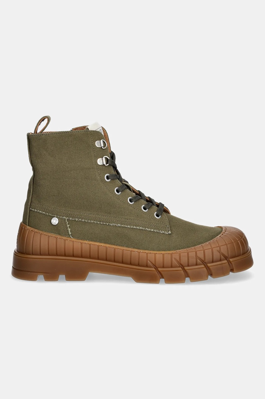 Πάνινα παπούτσια Kenzo Boot χρώμα: πράσινο, FF55BT720F52.50 φωτογραφία