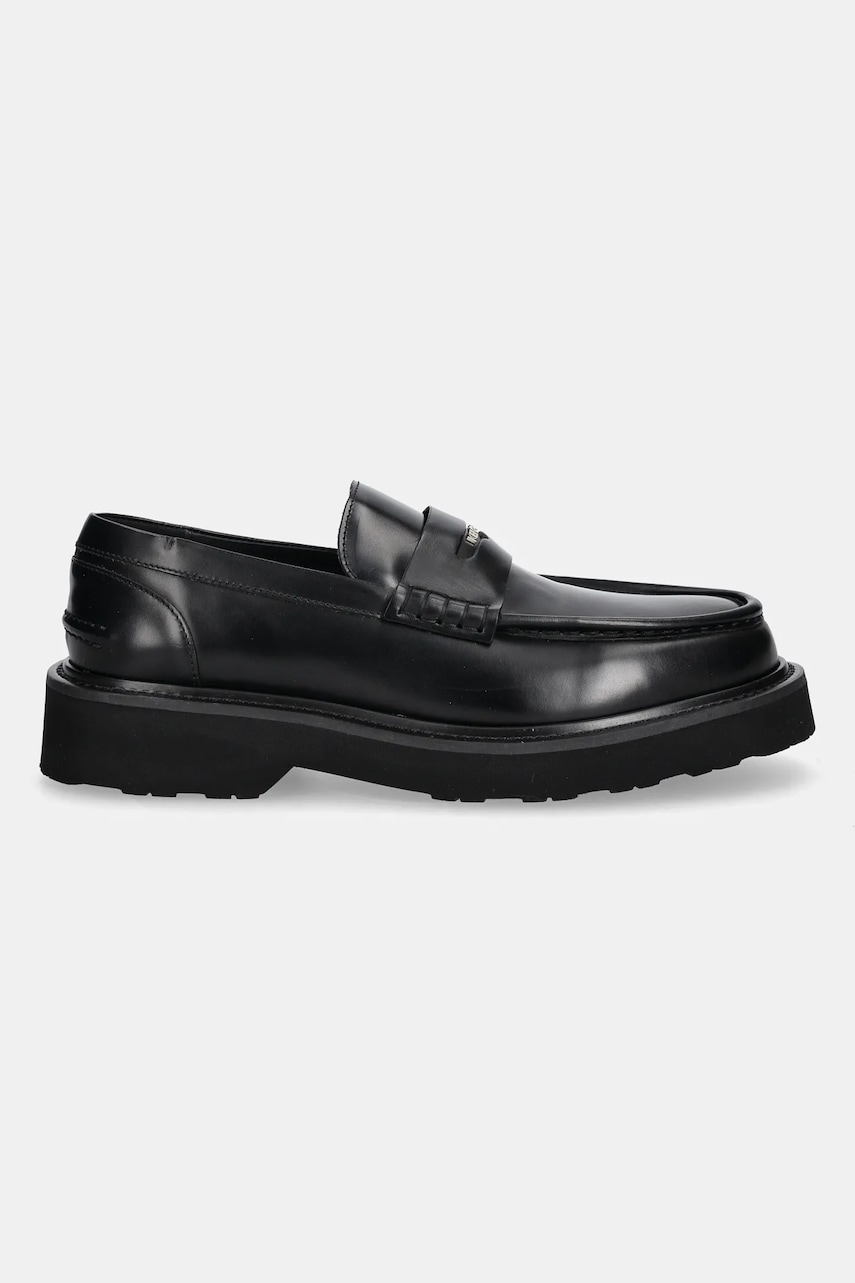 Кожаные мокасины Kenzo Ukio Loafers цвет чёрный FF55LO110L52.99 Кожаные мокасины Kenzo Ukio Loafers цвет чёрный FF55LO110L52.99