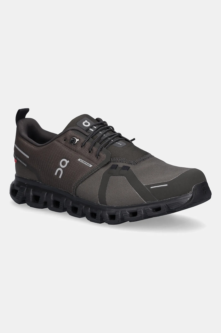 ON running sneakers CLOUD 6 WP barbati, culoarea verde, 3MF10063029