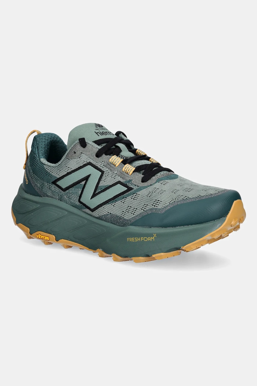 New Balance pantofi Fresh Foam X Hierro v9 barbati, culoarea verde, MTHIERO9 New Balance pantofi Fresh Foam X Hierro v9 barbati, culoarea verde, MTHIERO9