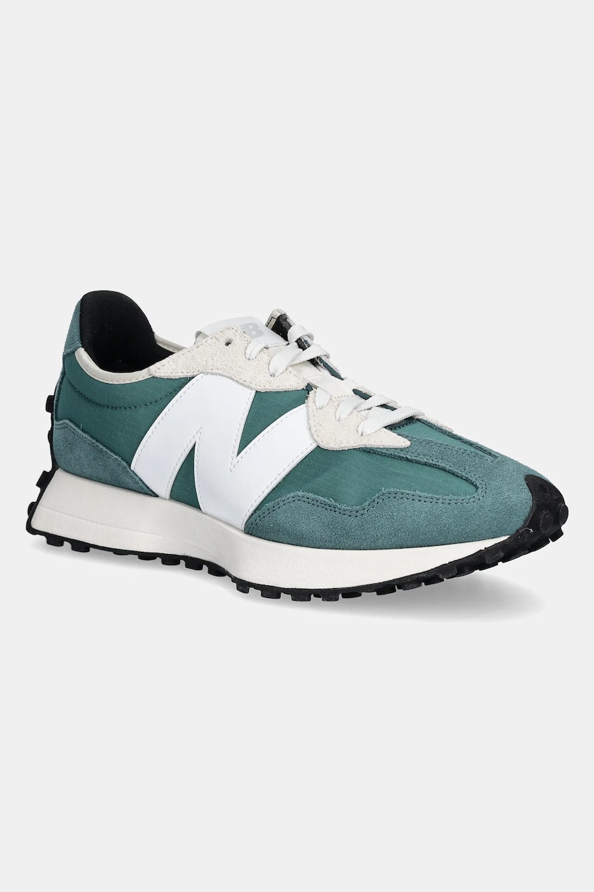 New Balance sneakers 327 barbati, culoarea verde, U327SBA
