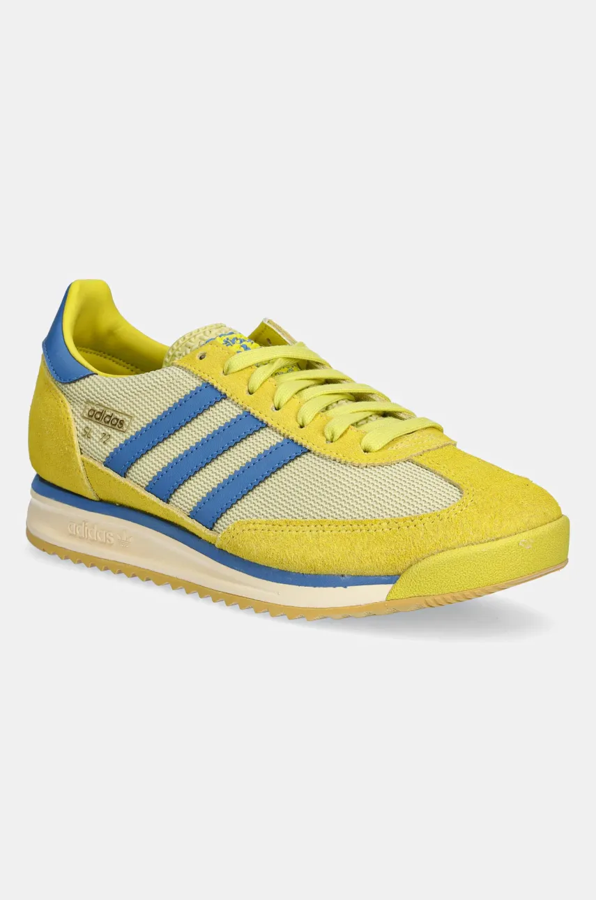 Levně Tenisky adidas Originals Sl 72 RS pánské, žlutá barva, JH5101