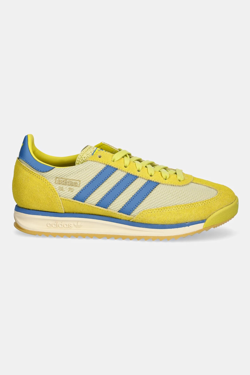 Кроссовки adidas Originals Sl 72 RS цвет жёлтый JH5101 Кроссовки adidas Originals Sl 72 RS цвет жёлтый JH5101