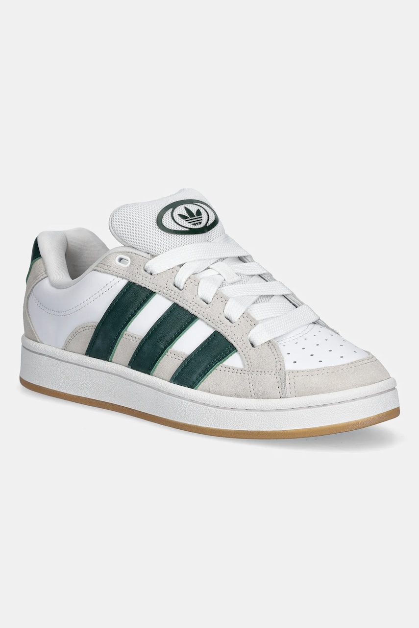 adidas Originals sneakers din piele Campus 00S Beta bărbați, culoarea alb, JI3158 adidas Originals sneakers din piele Campus 00S Beta bărbați, culoarea alb, JI3158