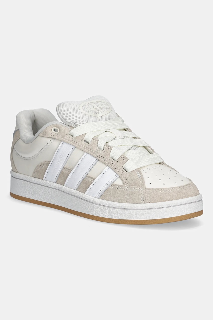 Levně Kožené tenisky adidas Originals Campus 00S Beta béžová barva, JI3159