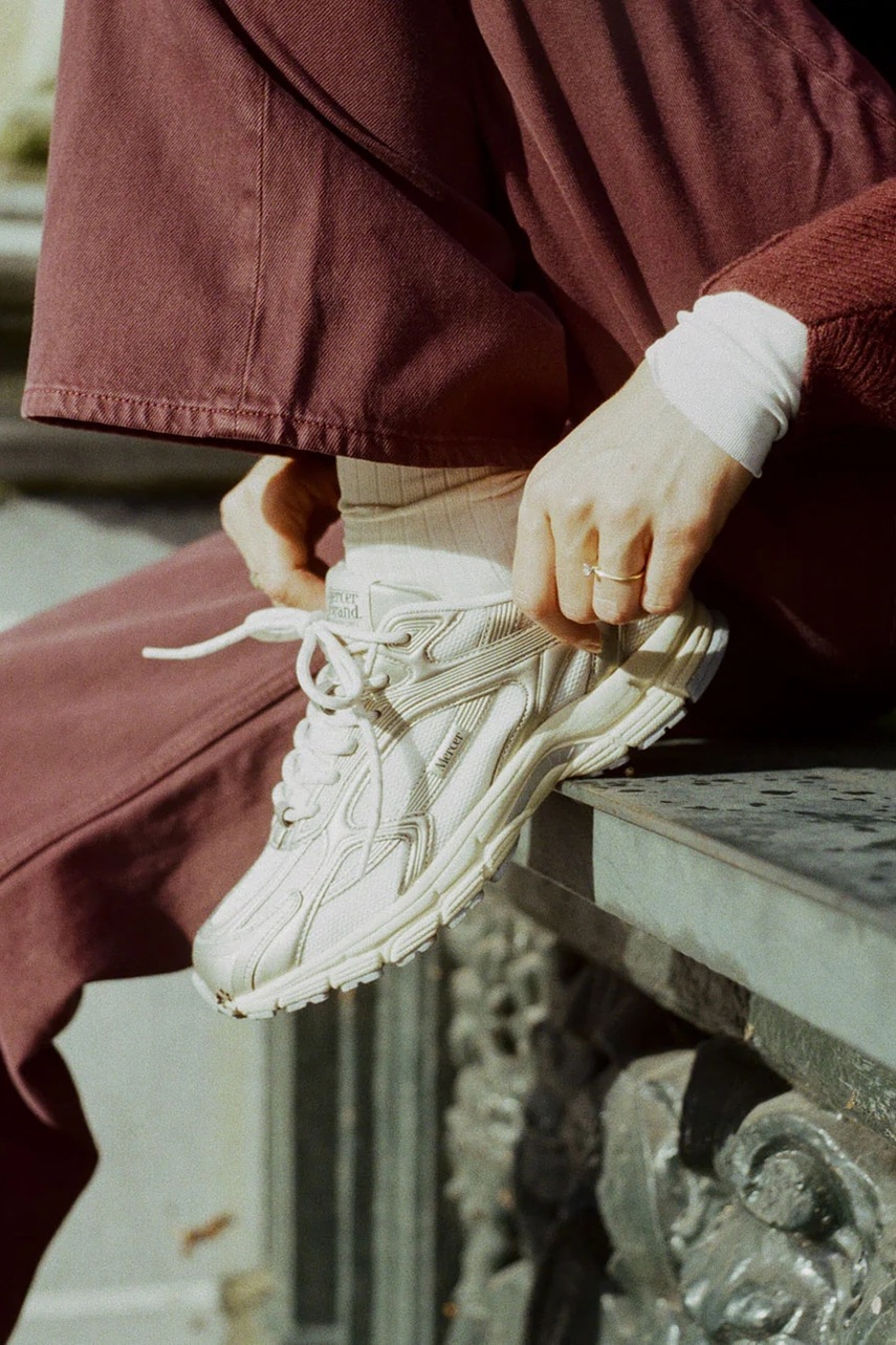 Αθλητικά The Mercer Brand The Re-Run High Frequency χρώμα: χρυσαφί, ME243019.997 φωτογραφία