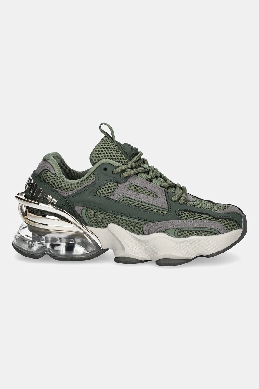 Кроссовки PLEIN SPORT Thunderbeast Gen.X.05 цвет зелёный USC0750 STE003N 6593 Кроссовки PLEIN SPORT Thunderbeast Gen.X.05 цвет зелёный USC0750 STE003N 6593