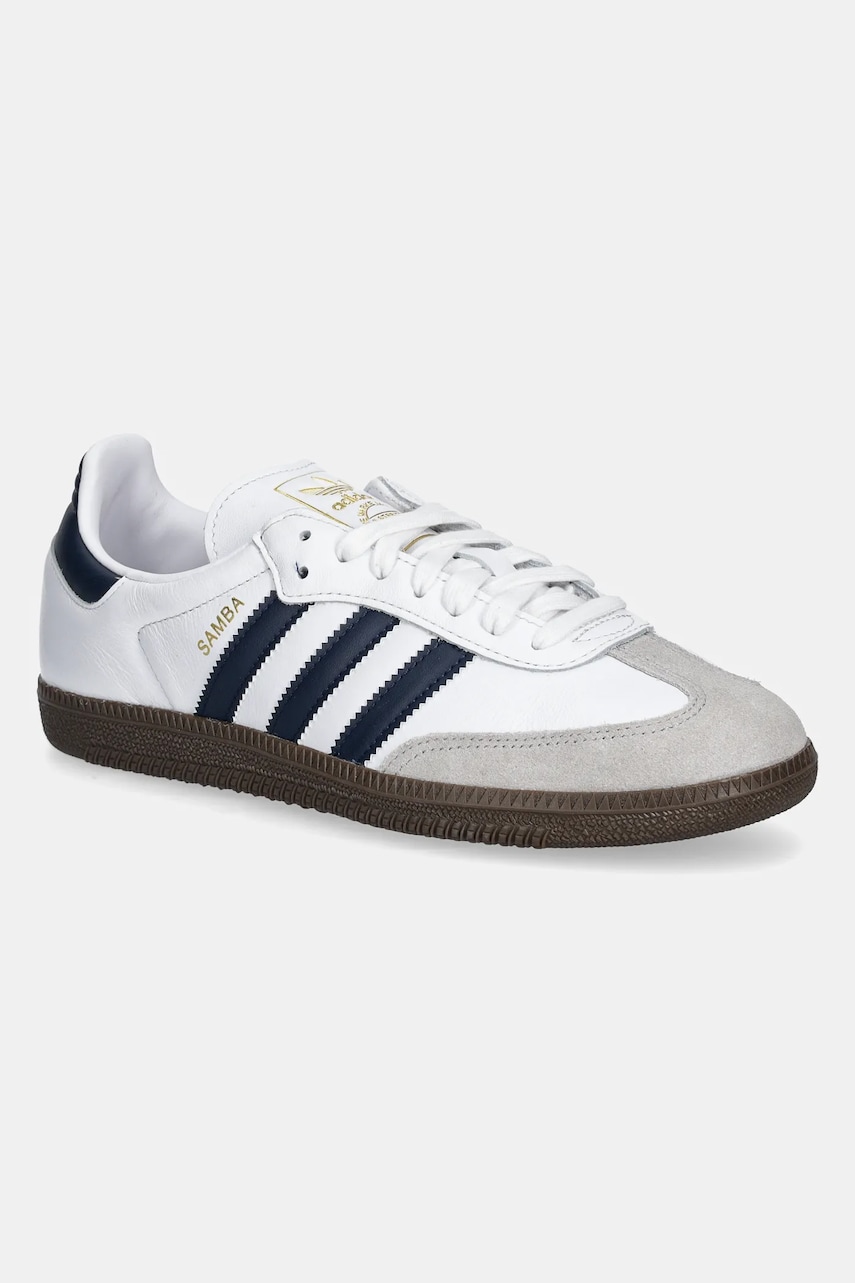 Кроссовки adidas Originals Samba OG цвет белый JH8795 Кроссовки adidas Originals Samba OG цвет белый JH8795