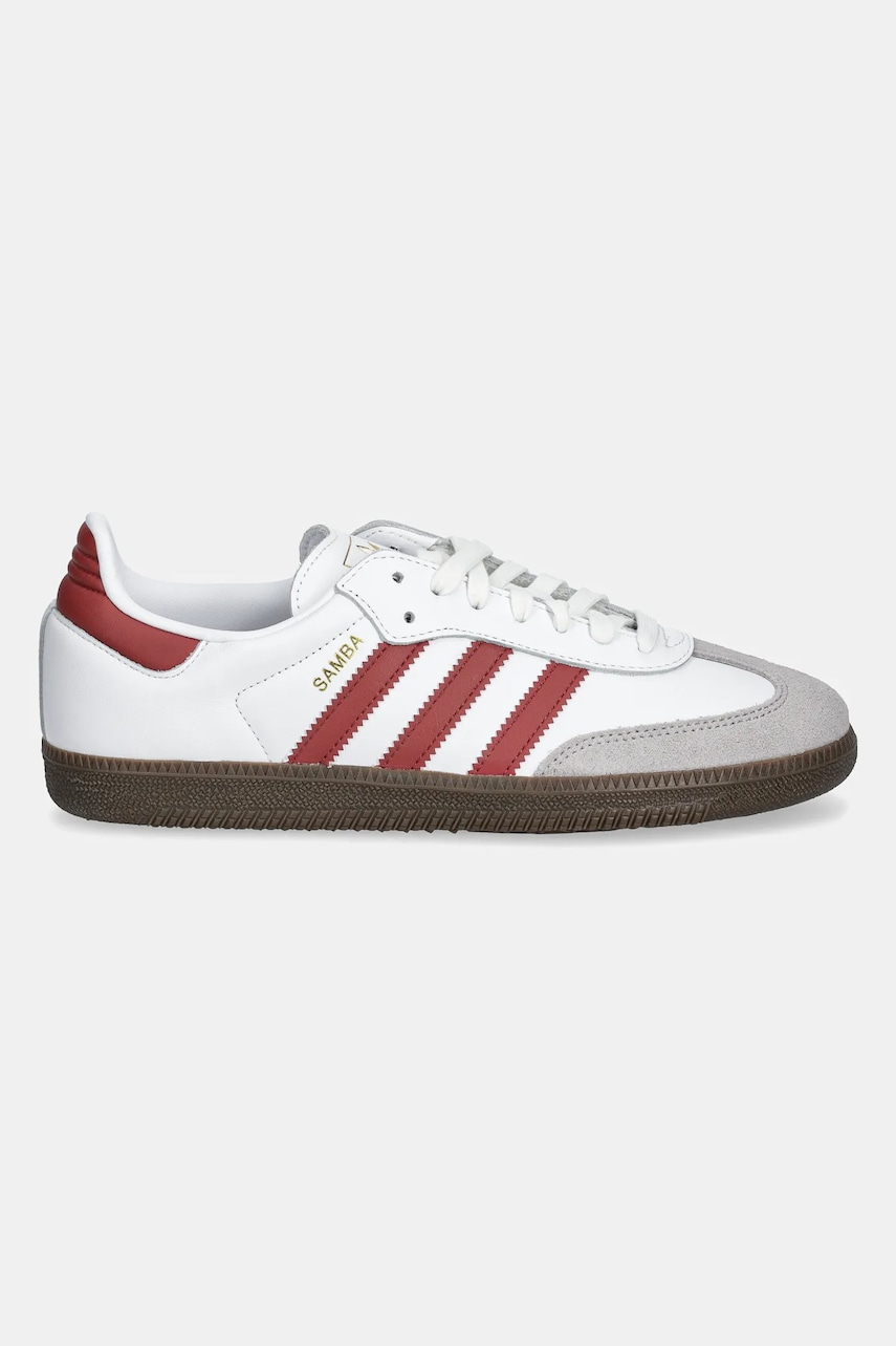 Кроссовки adidas Originals Samba OG цвет белый JH8798 Кроссовки adidas Originals Samba OG цвет белый JH8798