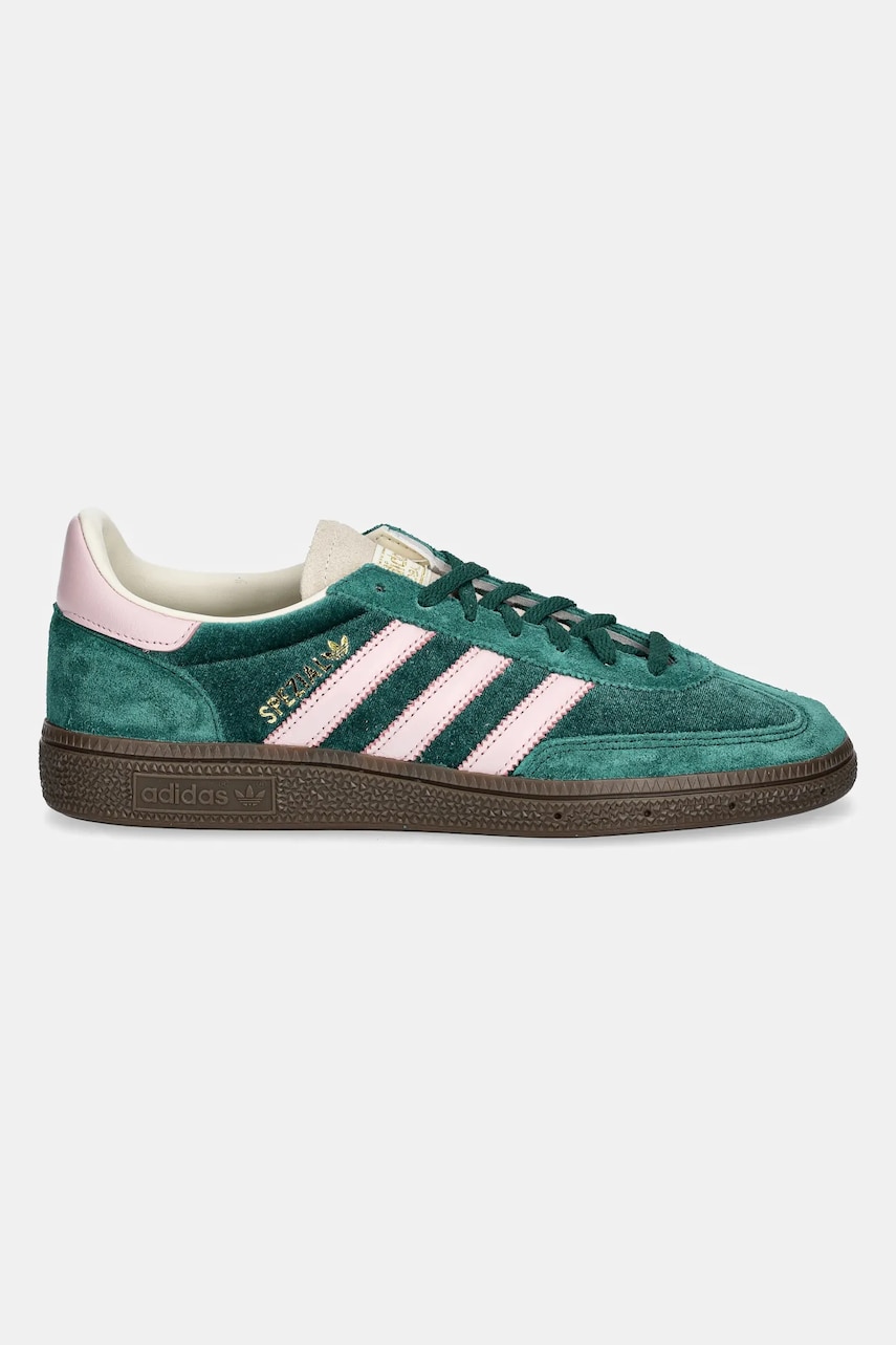 Кроссовки adidas Originals Handball Spezial цвет зелёный JI2648 Кроссовки adidas Originals Handball Spezial цвет зелёный JI2648