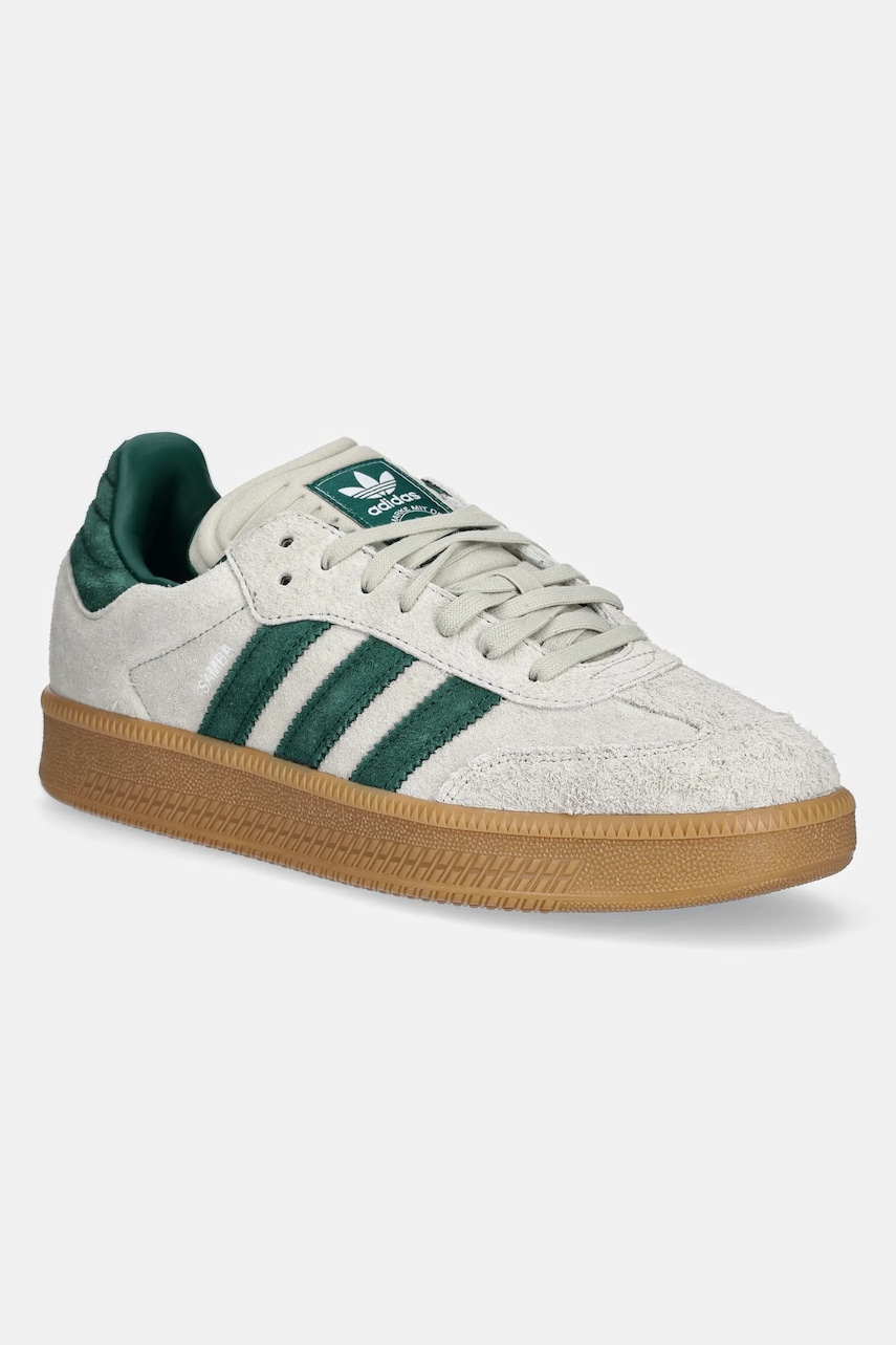 Levně Semišové tenisky adidas Originals Samba XLG béžová barva, JI3197