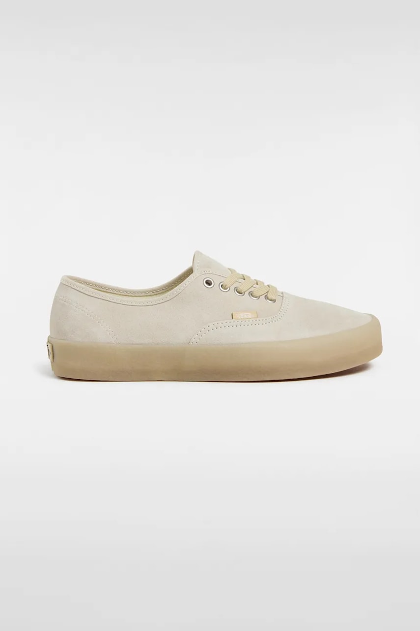 Vans teniși din piele întoarsă Authentic unisex, culoarea bej, VN000CRQBYS1 Vans teniși din piele întoarsă Authentic unisex, culoarea bej, VN000CRQBYS1