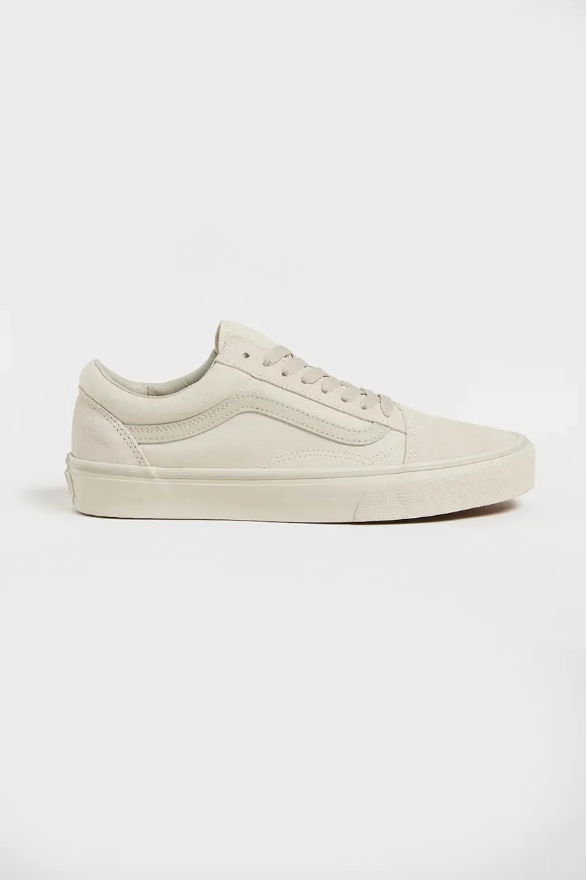 Vans teniși Old Skool culoarea alb, VN000D5NCDA1