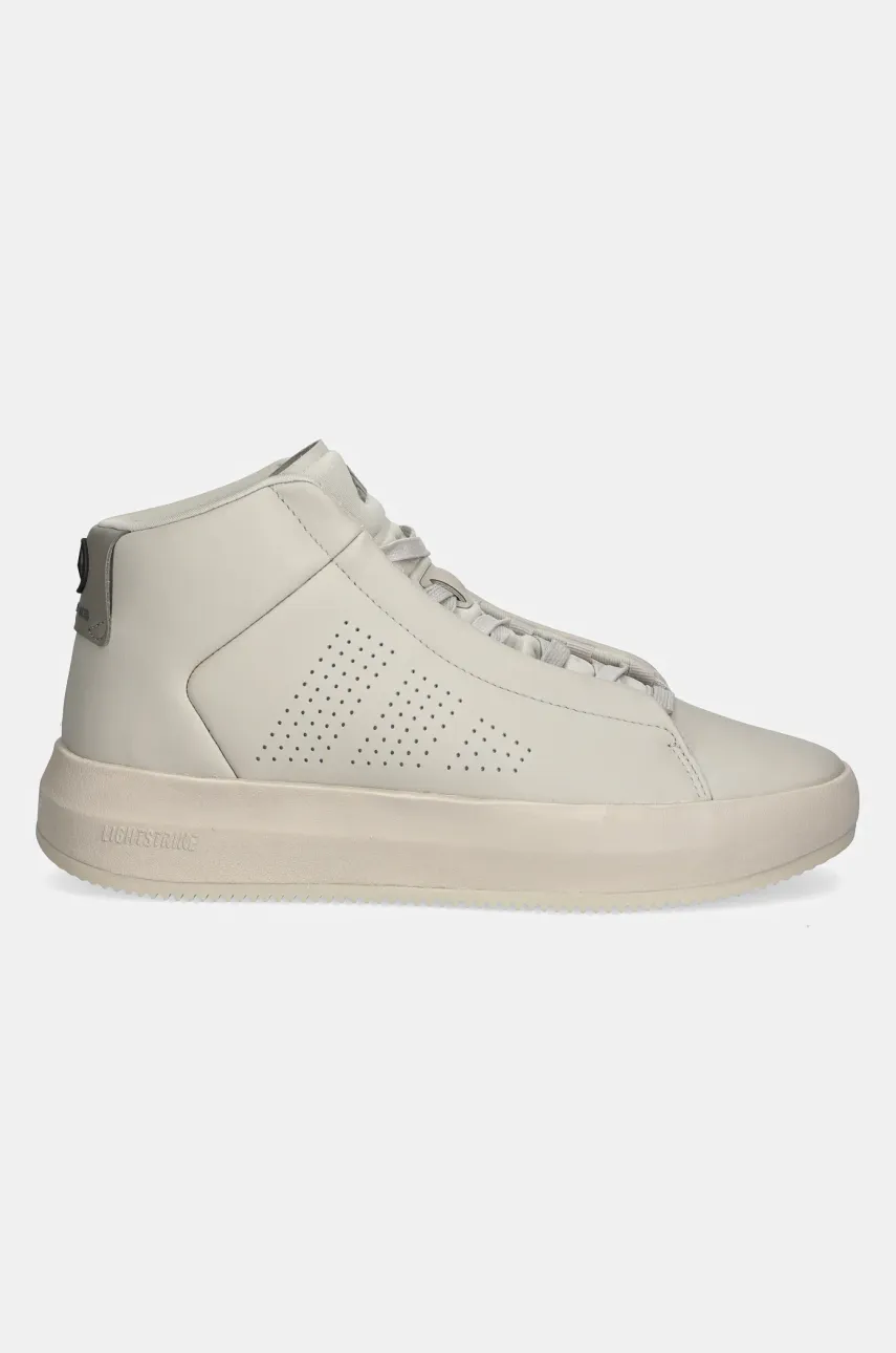Кожаные кроссовки adidas x Mercedes мужские цвет серый JR1059 Кожаные кроссовки adidas x Mercedes мужские цвет серый JR1059