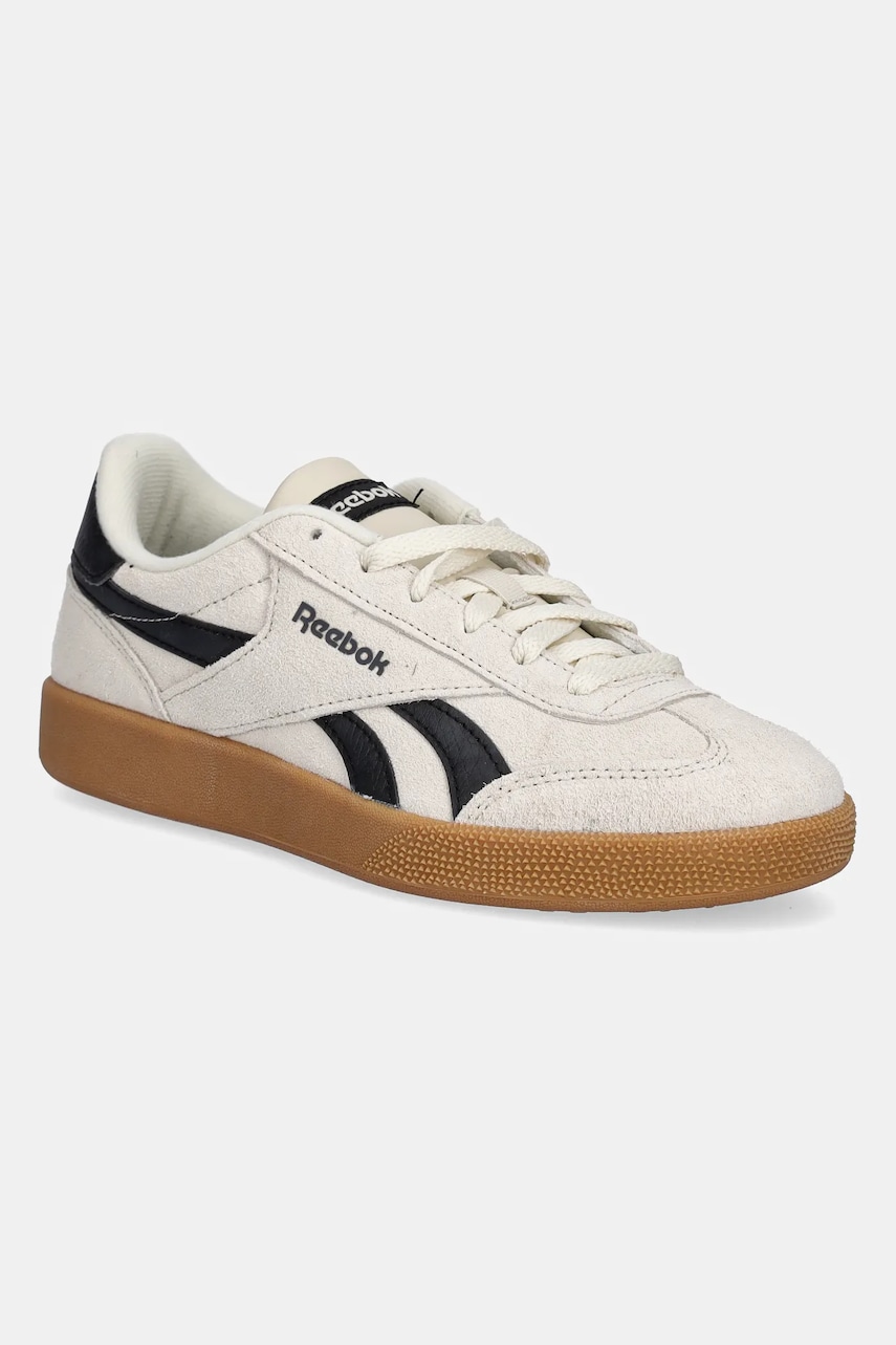 Reebok Classic sneakers din piele intoarsă Smash Edge culoarea bej, 100216157 Reebok Classic sneakers din piele intoarsă Smash Edge culoarea bej, 100216157