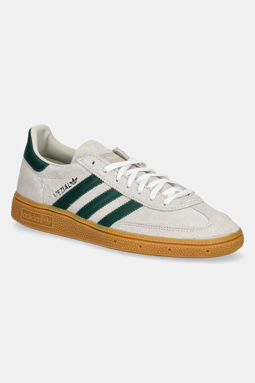 adidas Originals sneakers din piele intoarsă Handball Spezial W culoarea gri, JS0242