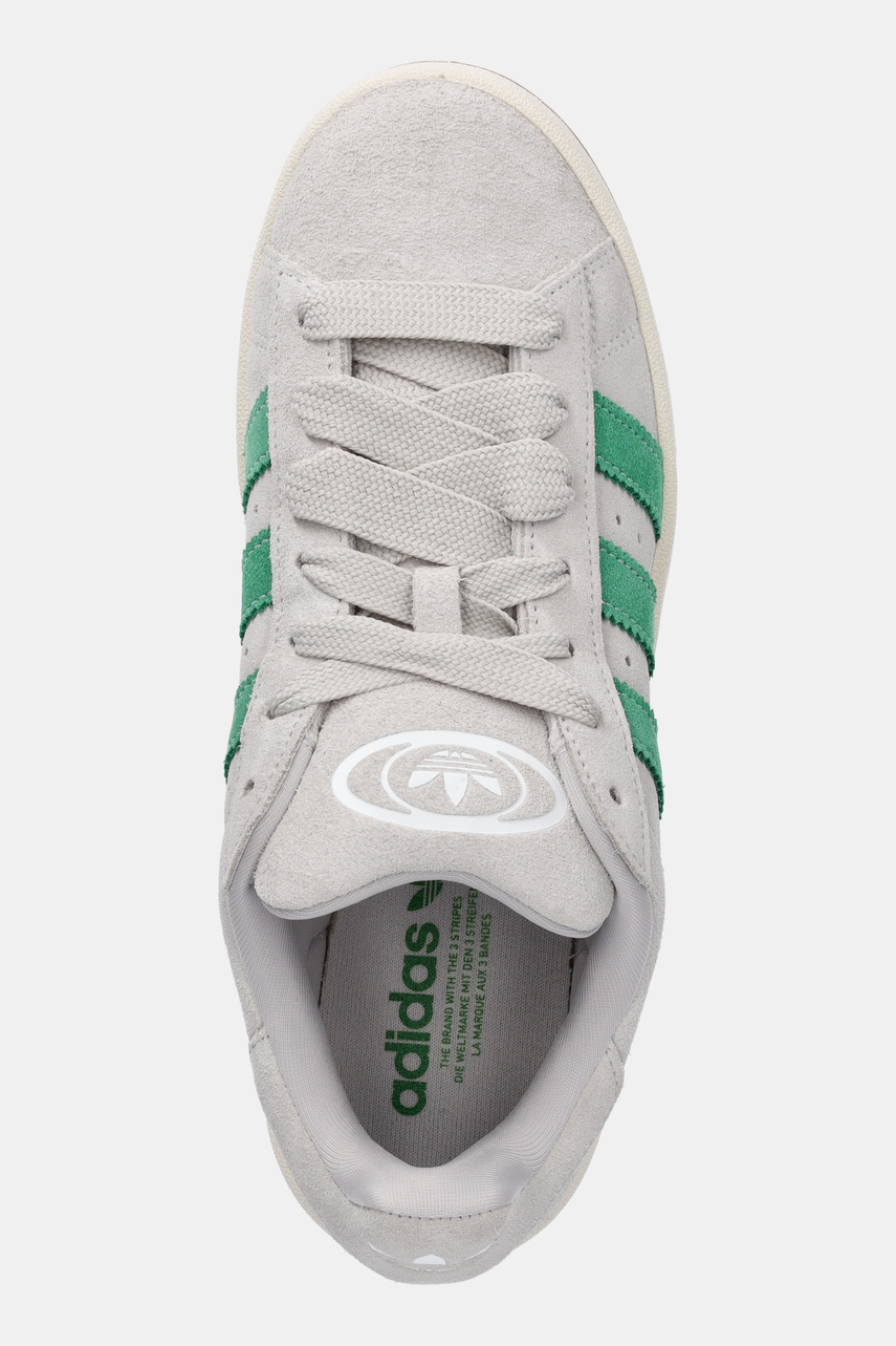 Σουέτ αθλητικά παπούτσια adidas Originals Campus 00s χρώμα: γκρι, JI3167 φωτογραφία