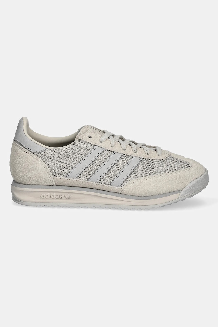 Замшевые кроссовки adidas Originals SL 72 RS цвет бежевый JR7813 Замшевые кроссовки adidas Originals SL 72 RS цвет бежевый JR7813