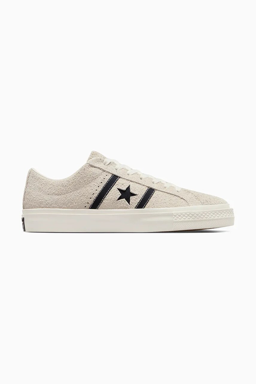 Converse tenisi din piele intoarsa One Star Academy Pro culoarea bej, A06424C