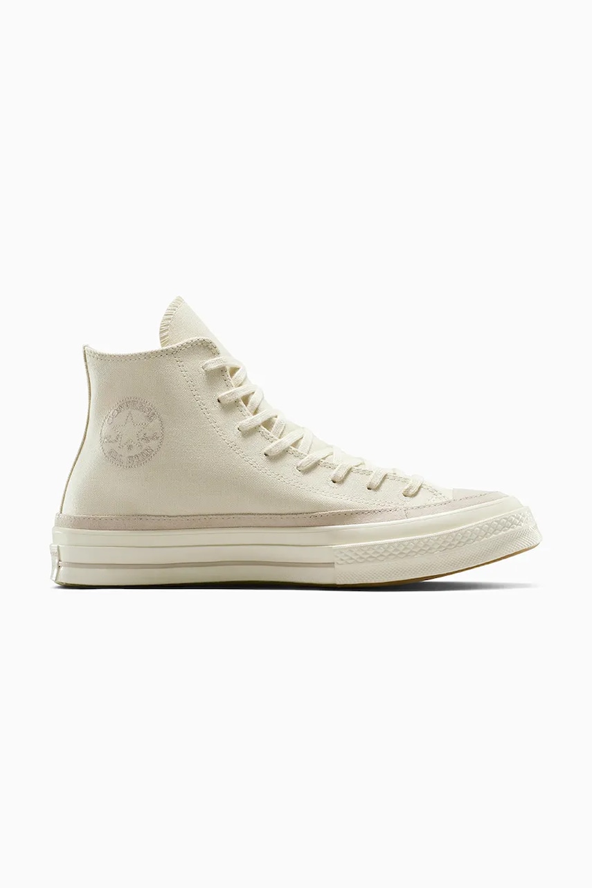 Converse tenisi Chuck 70 culoarea bej, A10472C