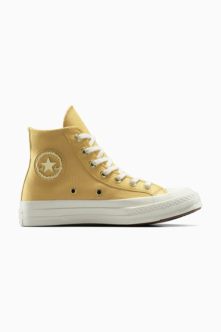 Converse tenisi Chuck 70 culoarea galben, A12554C