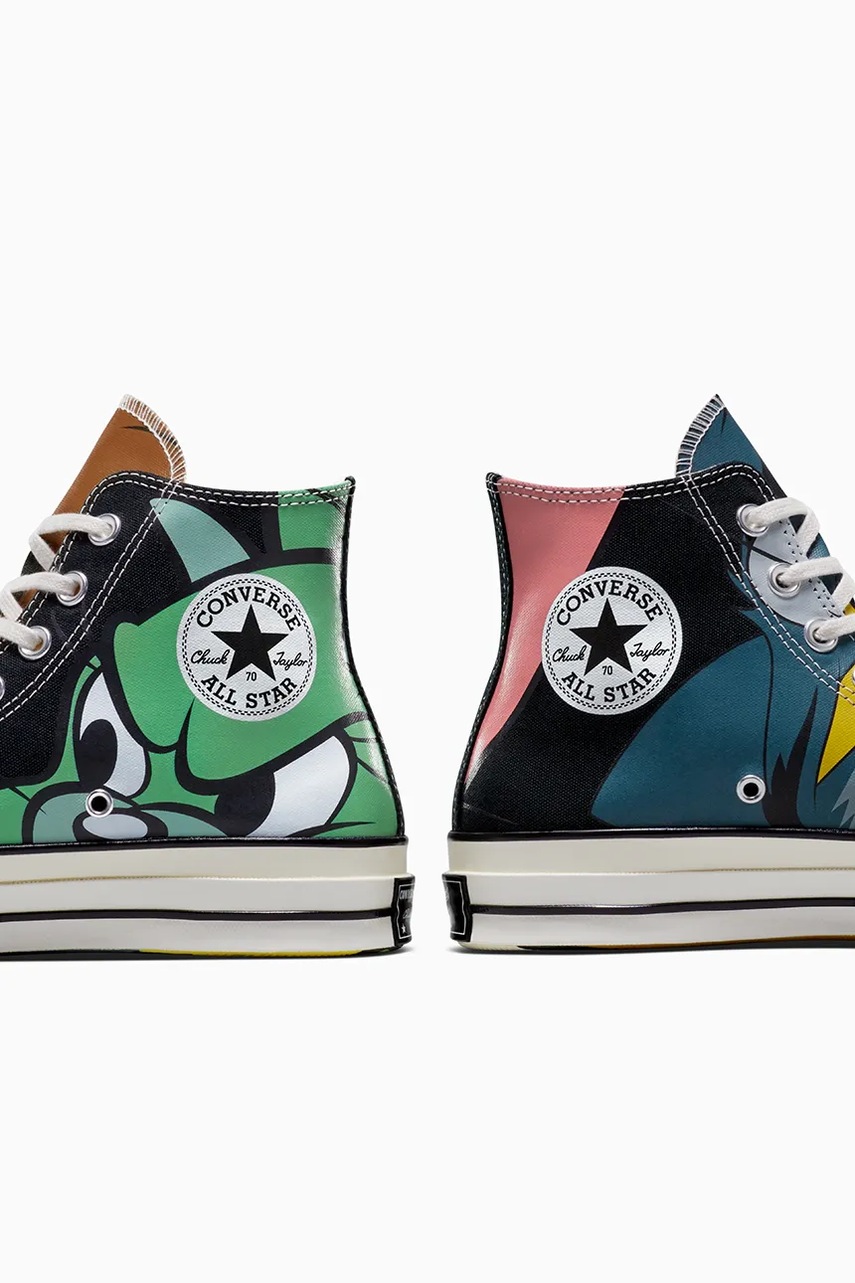 Πάνινα παπούτσια Converse Converse x Tom and Jerry Chuck 70 χρώμα: μαύρο, A15110C φωτογραφία