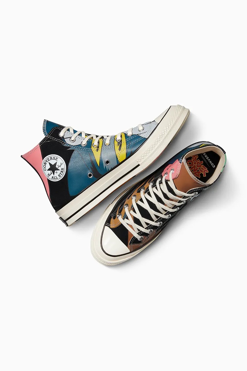 Πάνινα παπούτσια Converse Converse x Tom and Jerry Chuck 70 χρώμα: μαύρο, A15110C φωτογραφία
