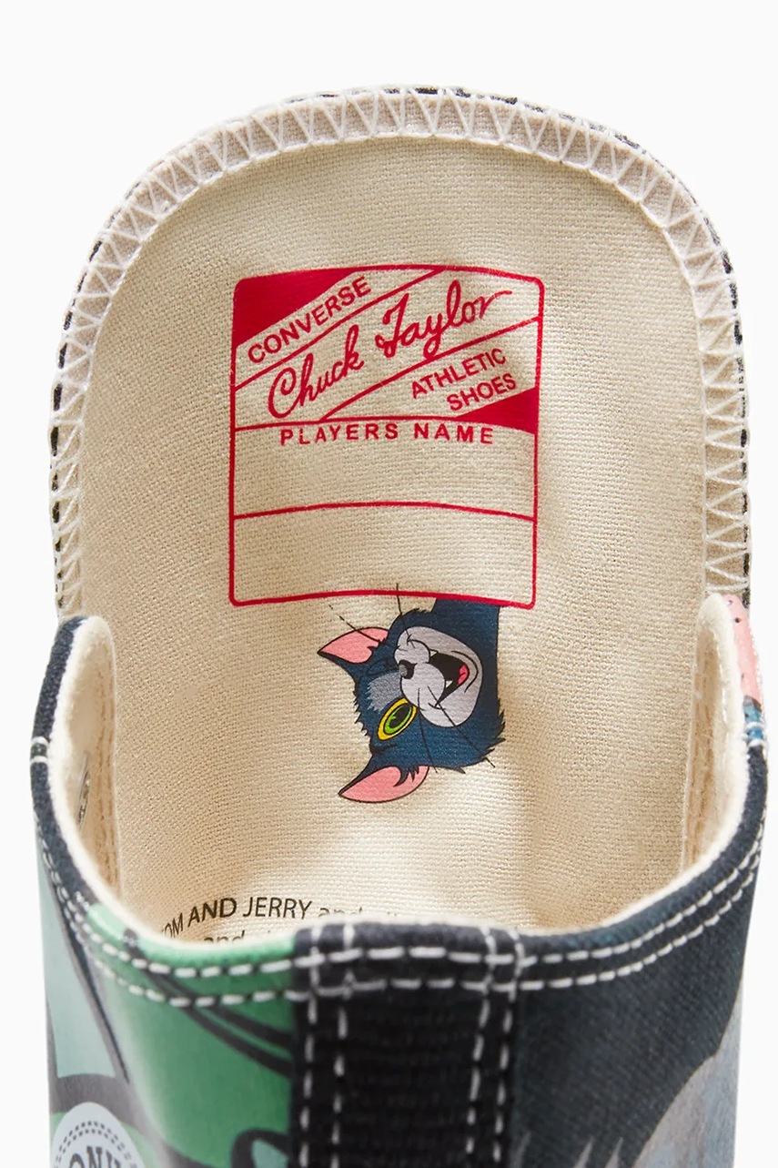 Πάνινα παπούτσια Converse Converse x Tom and Jerry Chuck 70 χρώμα: μαύρο, A15110C φωτογραφία