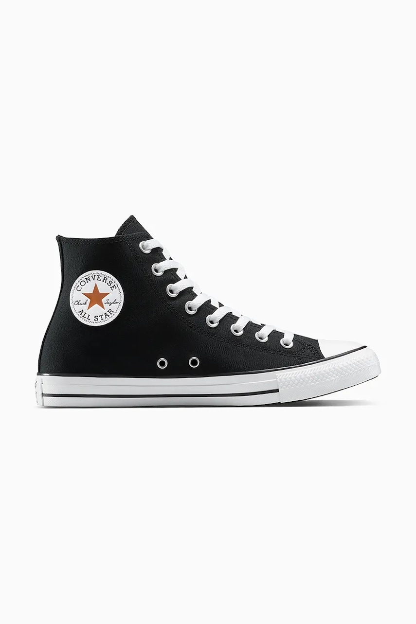 Converse teniși Converse x Tom and Jerry Chuck Taylor All Star culoarea negru, A15113C