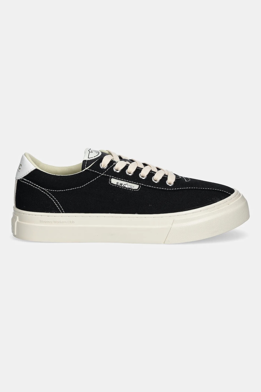 Кеды Stepney Workers Club DELLOW 02 CUP CANVAS цвет чёрный YA21012 Кеды Stepney Workers Club DELLOW 02 CUP CANVAS цвет чёрный YA21012