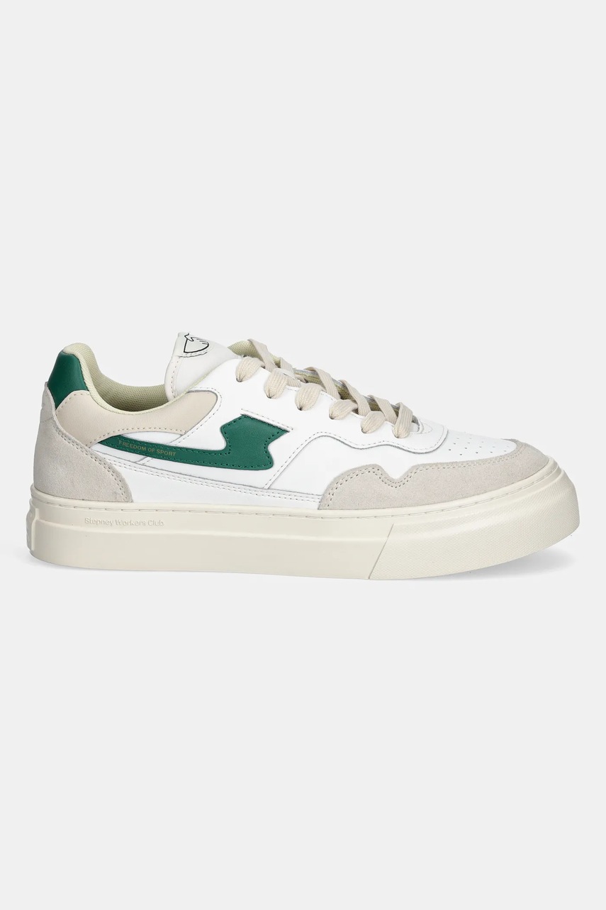 Кроссовки Stepney Workers Club PEARL S-STRIKE LEATHER цвет белый YA23650