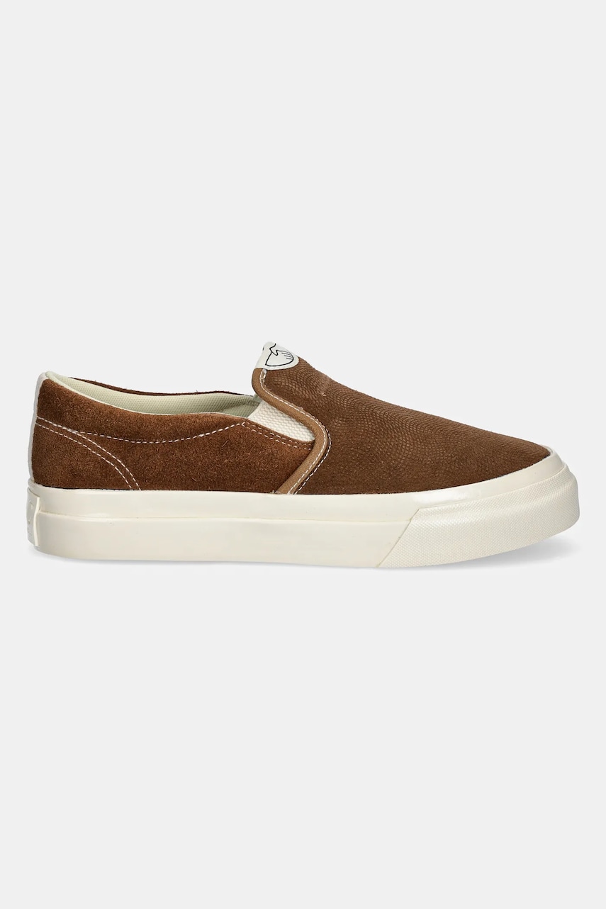 Кеды Stepney Workers Club LISTER RAW SUEDE цвет коричневый YA03204 Кеды Stepney Workers Club LISTER RAW SUEDE цвет коричневый YA03204