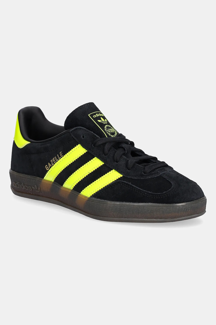 adidas Originals Маратонки Gazelle Indoor в черно JR3841