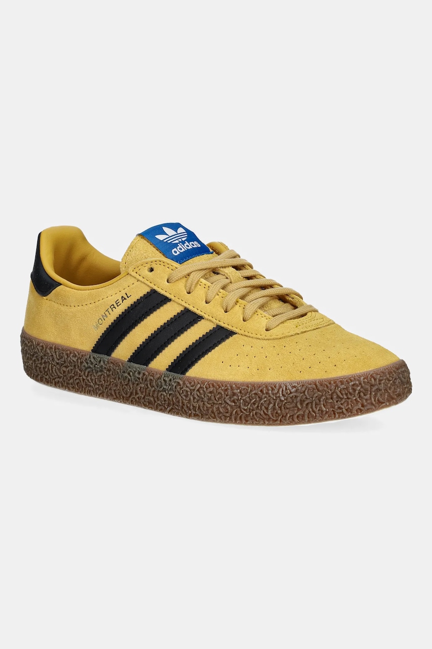 Semišové tenisky adidas Originals Montreal RM žlutá barva, JS1332
