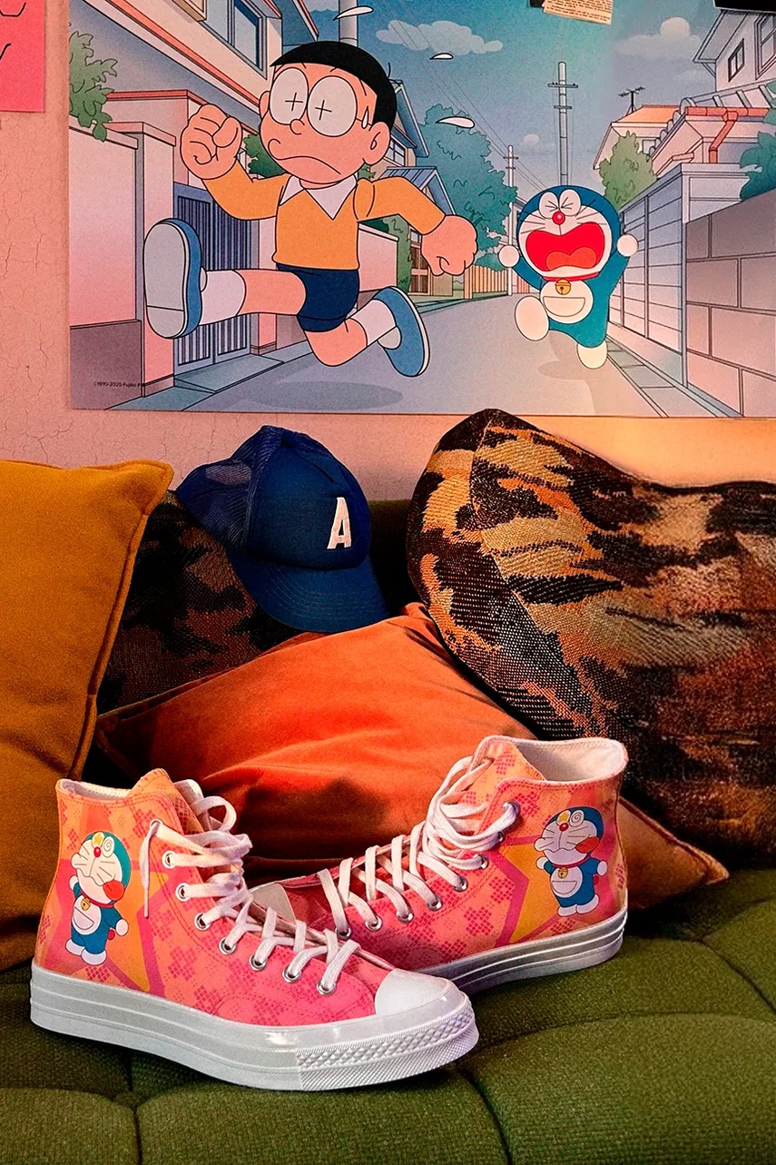 Πάνινα παπούτσια Converse Converse x Doraemon Chuck 70 χρώμα: πορτοκαλί, A15790C φωτογραφία