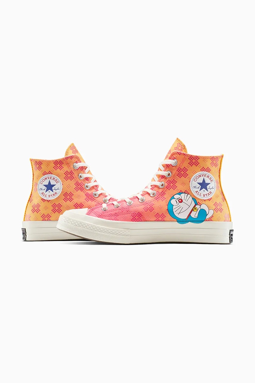 Πάνινα παπούτσια Converse Converse x Doraemon Chuck 70 χρώμα: πορτοκαλί, A15790C φωτογραφία