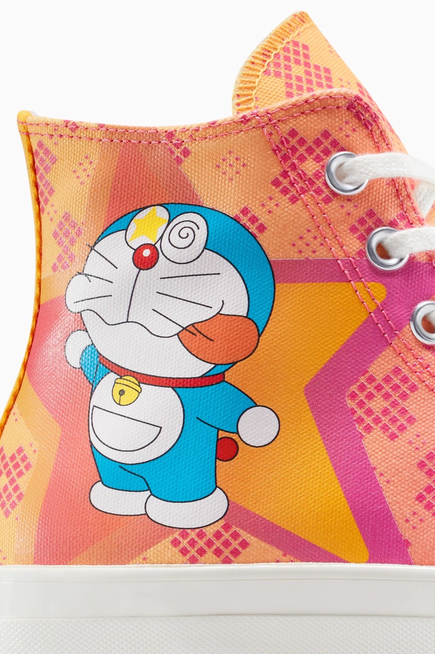 Πάνινα παπούτσια Converse Converse x Doraemon Chuck 70 χρώμα: πορτοκαλί, A15790C φωτογραφία