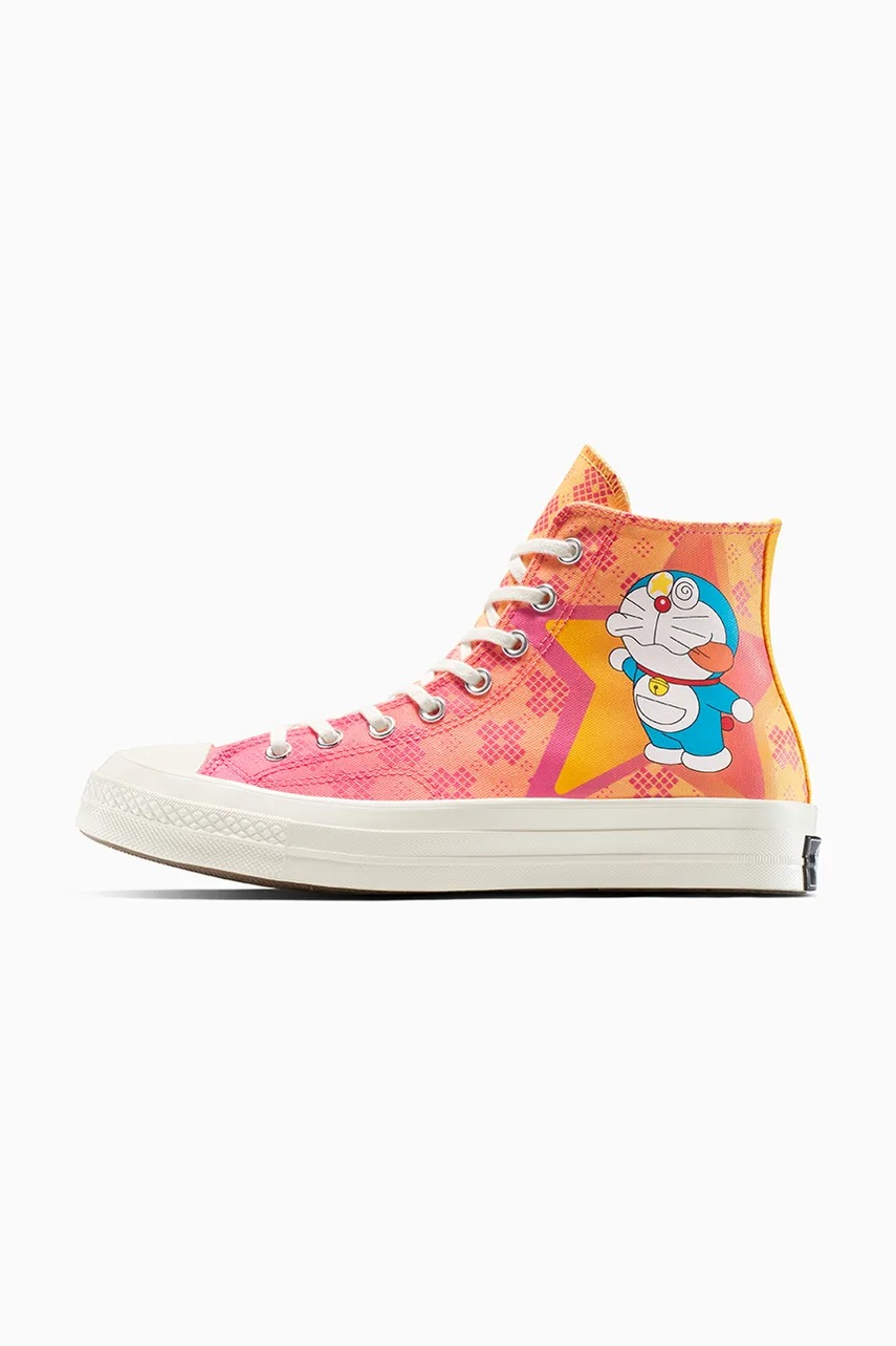 Πάνινα παπούτσια Converse Converse x Doraemon Chuck 70 χρώμα: πορτοκαλί, A15790C φωτογραφία