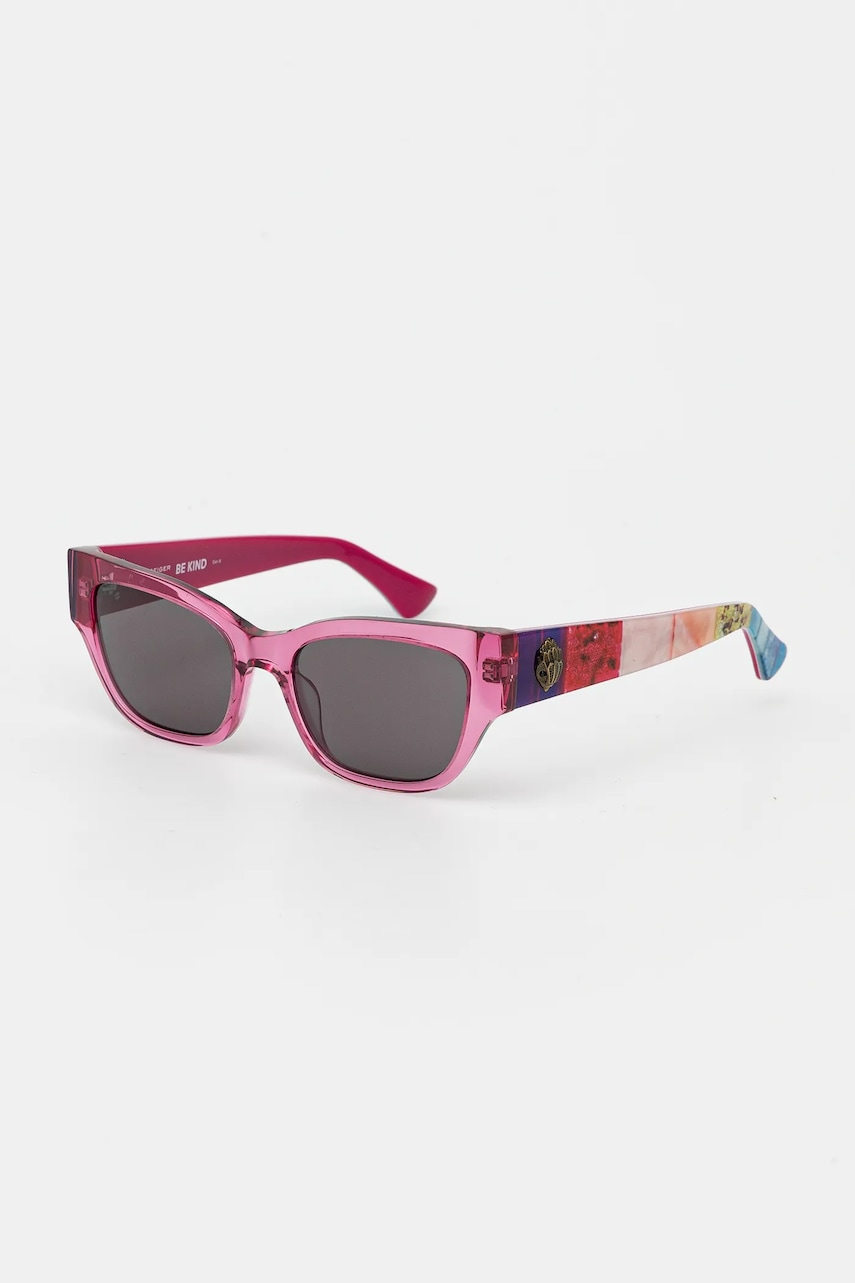 Kurt Geiger London ochelari de soare femei, culoarea roz, 4041157679