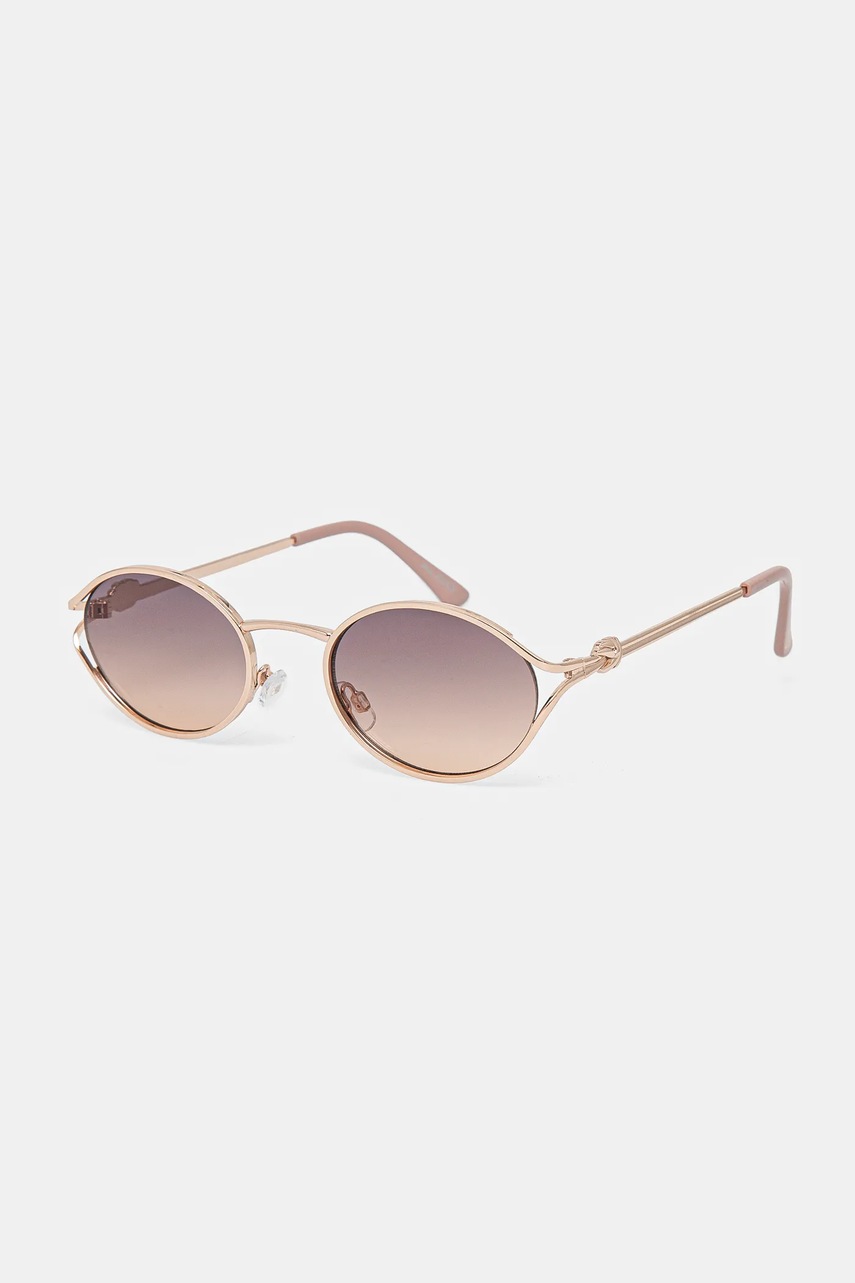 Aldo ochelari de soare CLUBSUNNIES femei, culoarea auriu, 13935359